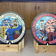 A photo of the latest Gundam manholes that will be installed this August in Japan.